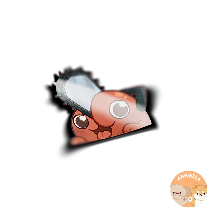 CSM Peeking Anime Sticker