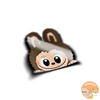 Labubu Peeking Anime Stickers