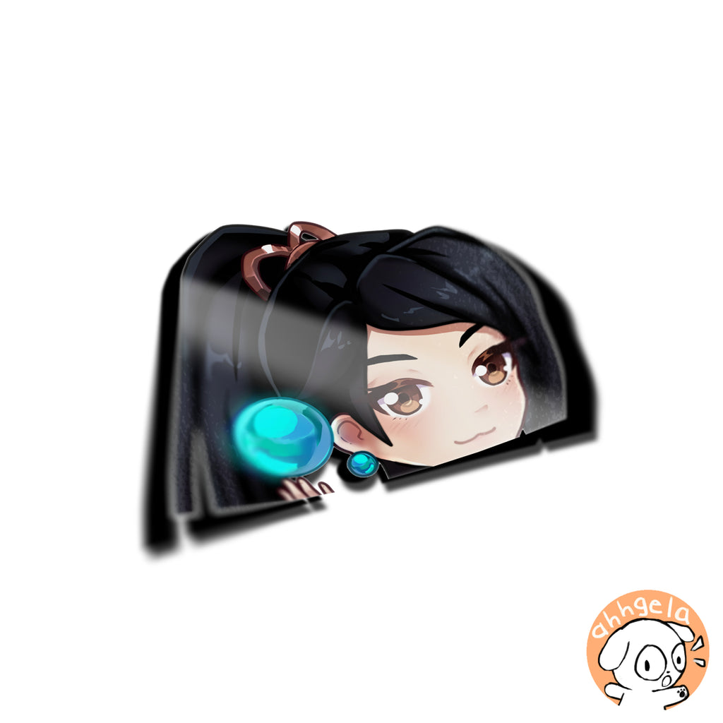Sage Peeking Sticker