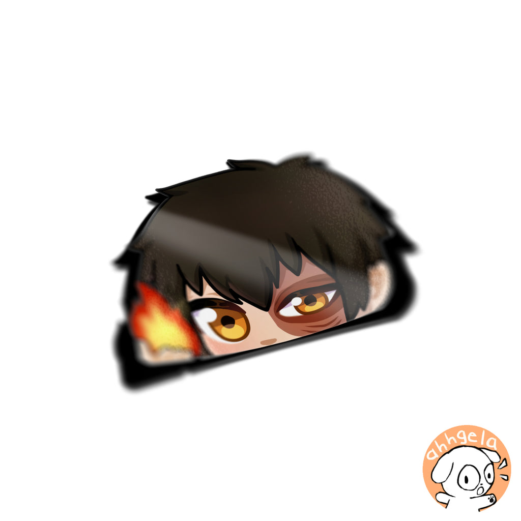 zuka avatar last air bender anime sticker car decal
