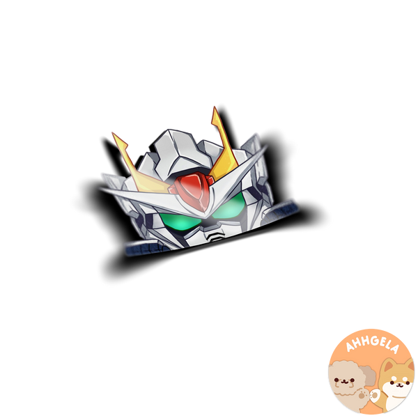 00 Peeking Anime Sticker