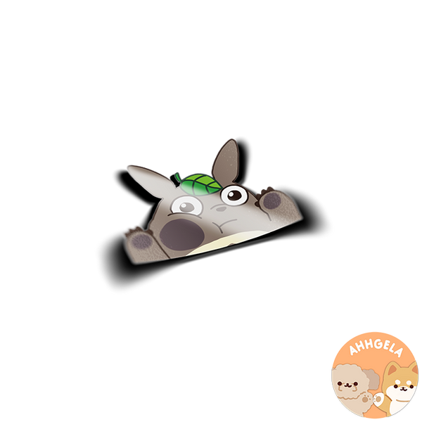 Ghibli Friends Peeking Anime Stickers