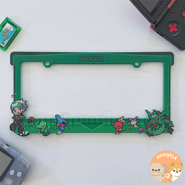 Emerald License Plate Frame