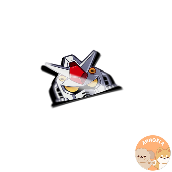 Gundam Peeking Anime Stickers