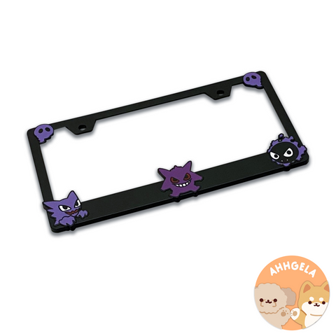 Ghost License Plate Frame