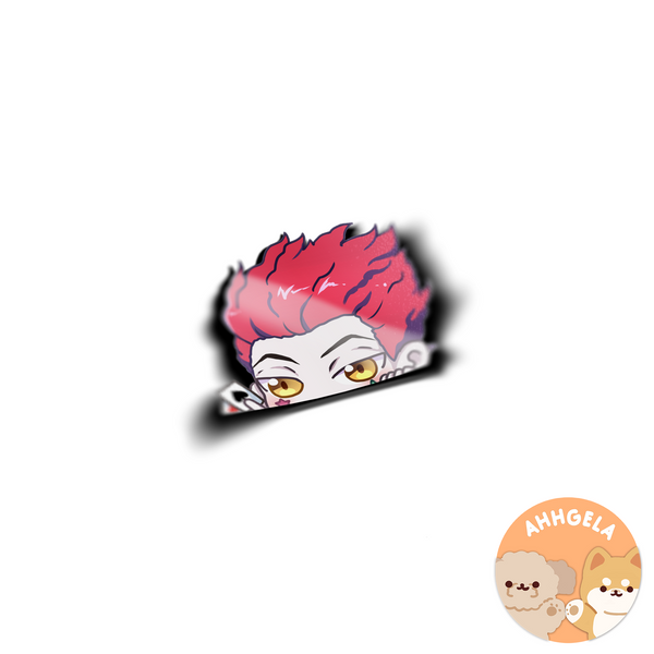 Hiso-kun Peeking Sticker