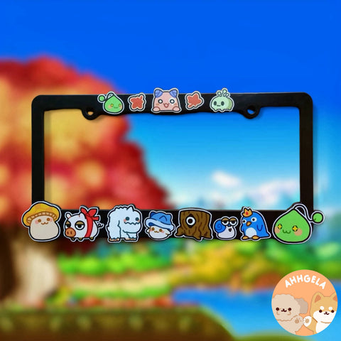 Maplestory License Plate Frame