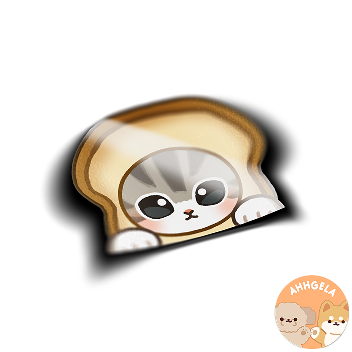 Mofusan Peeking Sticker