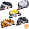 Ninja Friends Peeking Anime Stickers