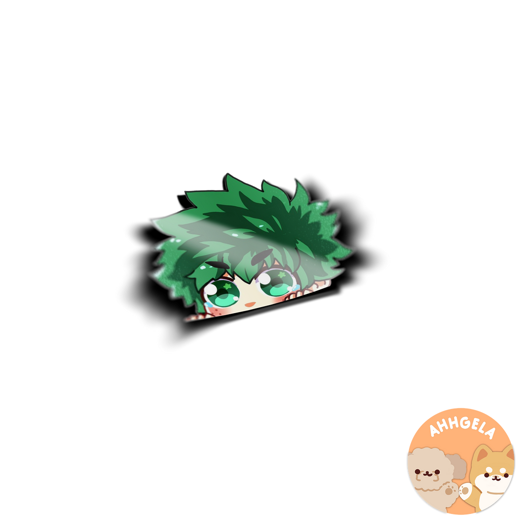 Mido-kun Peeking Anime Sticker