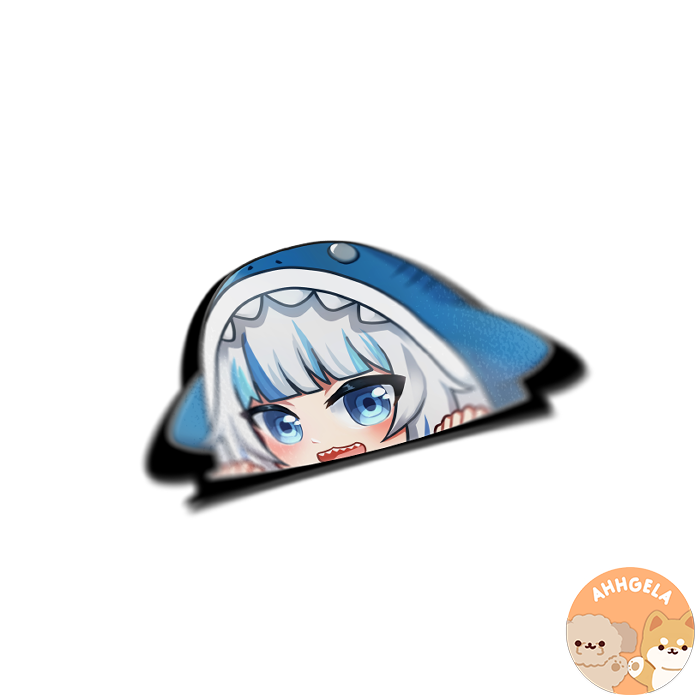 Gawr Gura Peeking Sticker