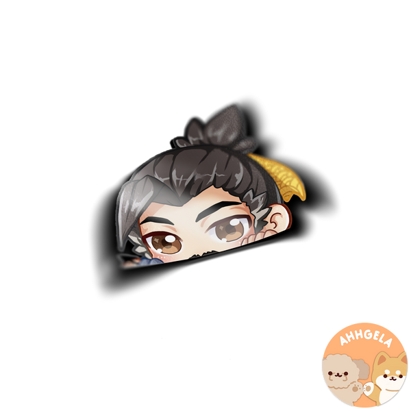 Hanzo Peeking Sticker