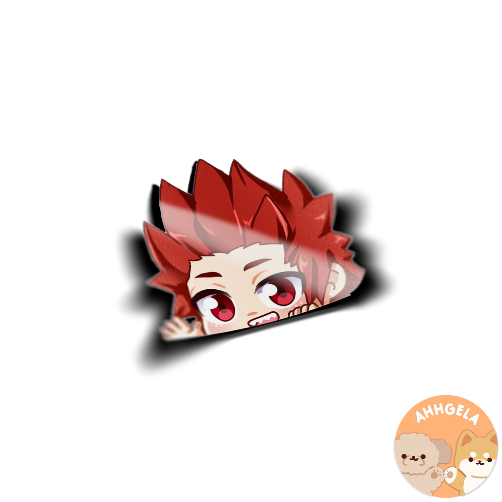 Kiri-kun Peeking Anime Sticker
