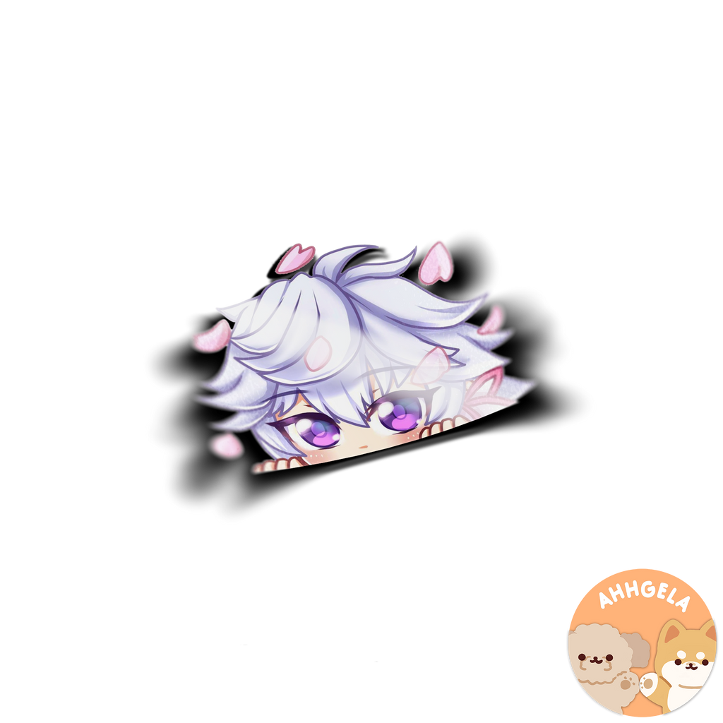 Merlin Peeking Sticker