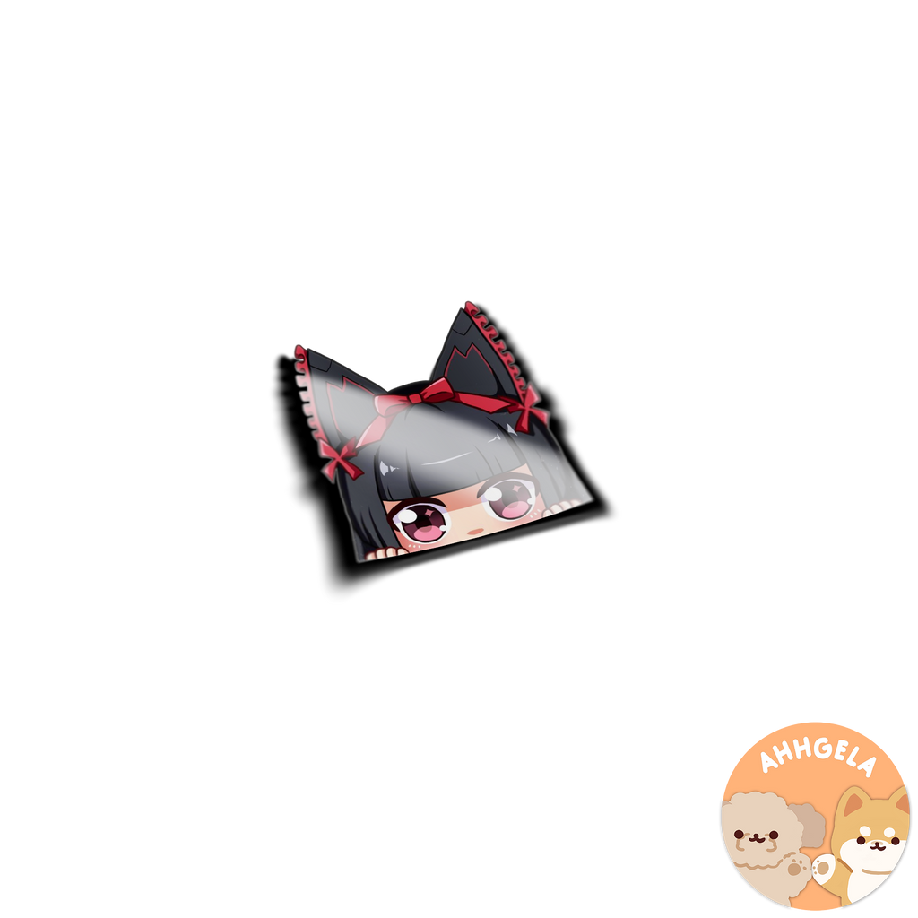 Rory Peeking Anime Sticker