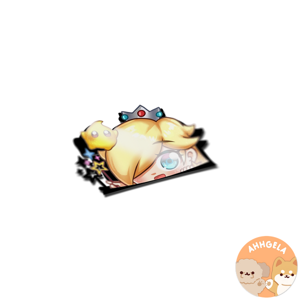 Rosalina Peeking Sticker