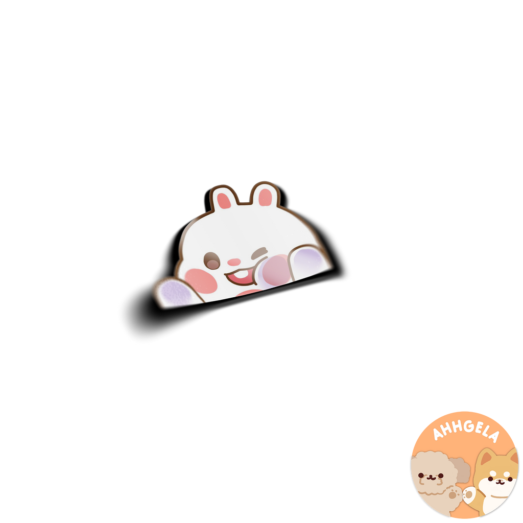 Tobi Smush Peeking Sticker