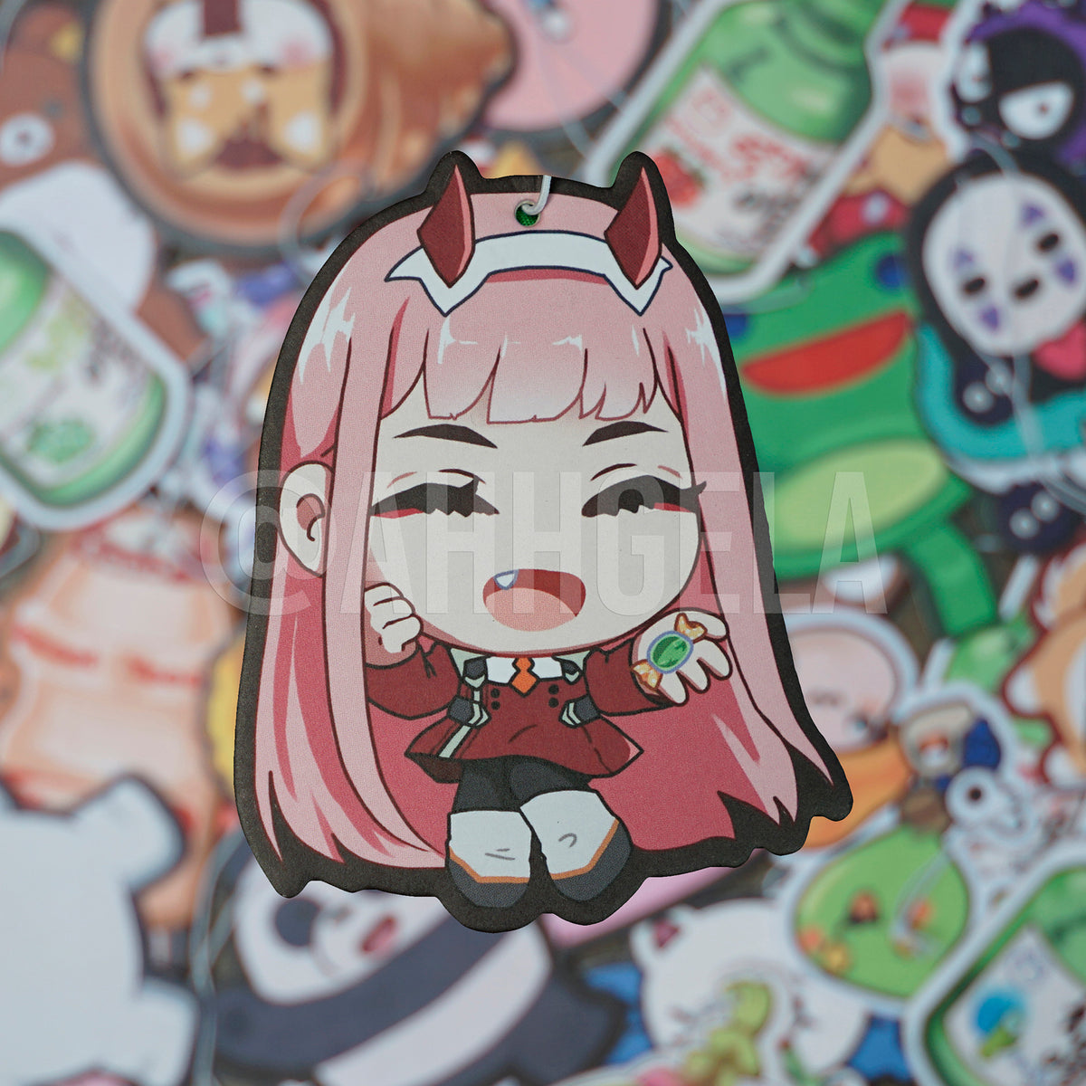 Darling in the Franxx - Zero Two (002) Air Freshener – KyokoVinyl