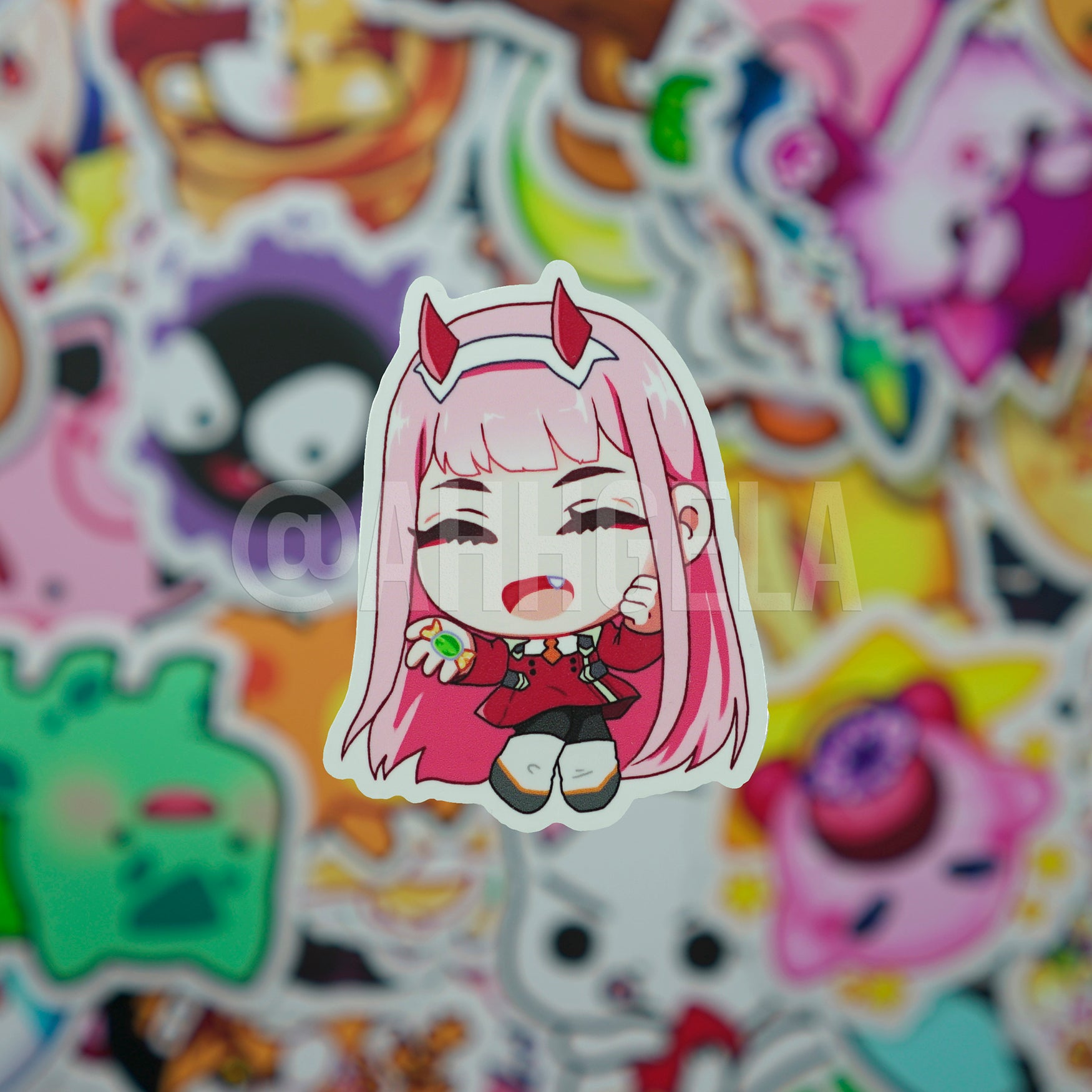 Zero Two Mini Sticker – ahhgela
