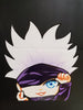 Gojo Peeking Anime Sticker