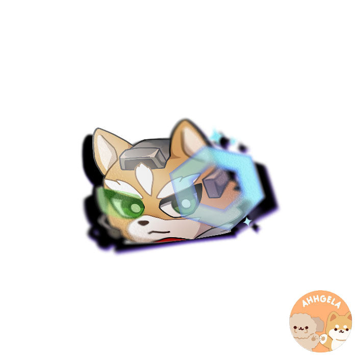 Fighting Game Peeking Stickers – ahhgela