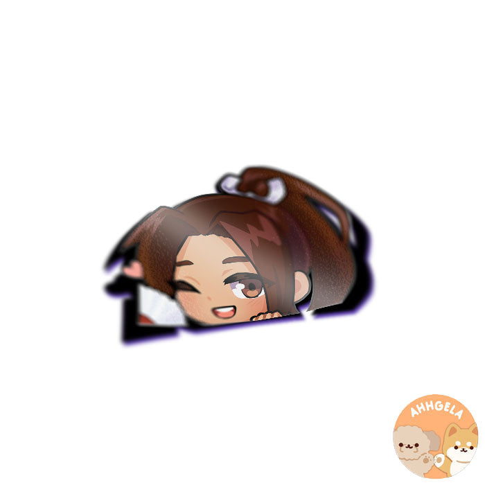 Fighting Game Peeking Stickers – ahhgela