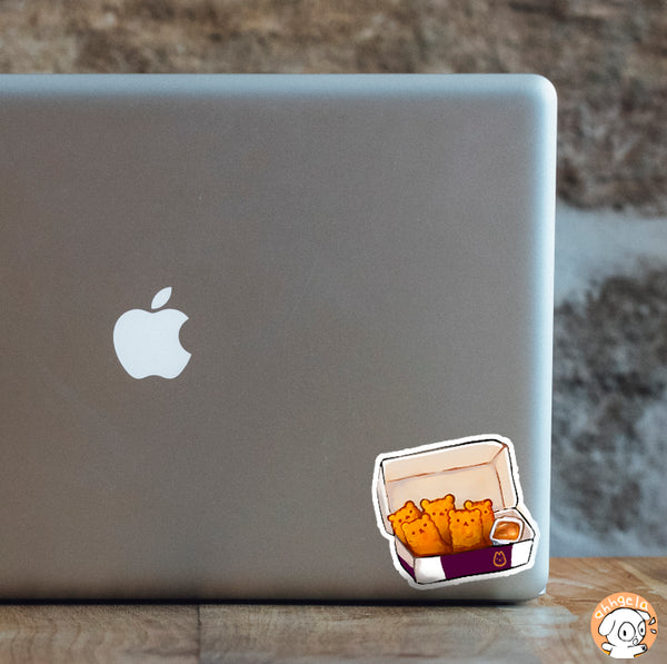 Bear Nuggets Mini Sticker