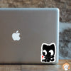 Black Cat Mini Sticker