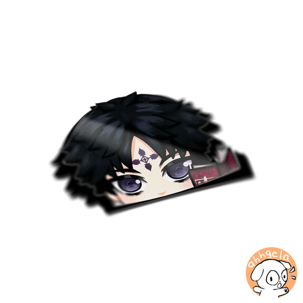 Lucifer Peeking Anime Sticker