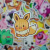 Brown Fox Mini Sticker