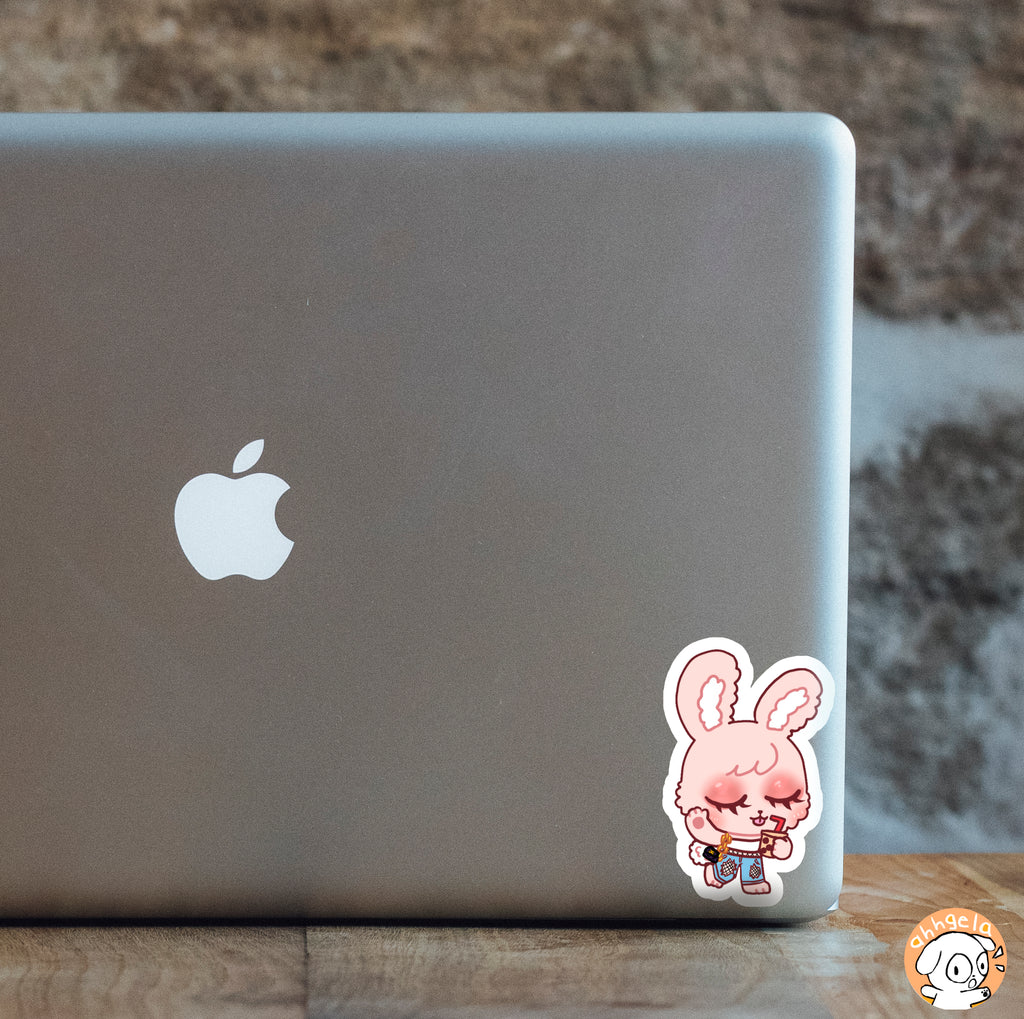 Hype Bunny Mini Sticker