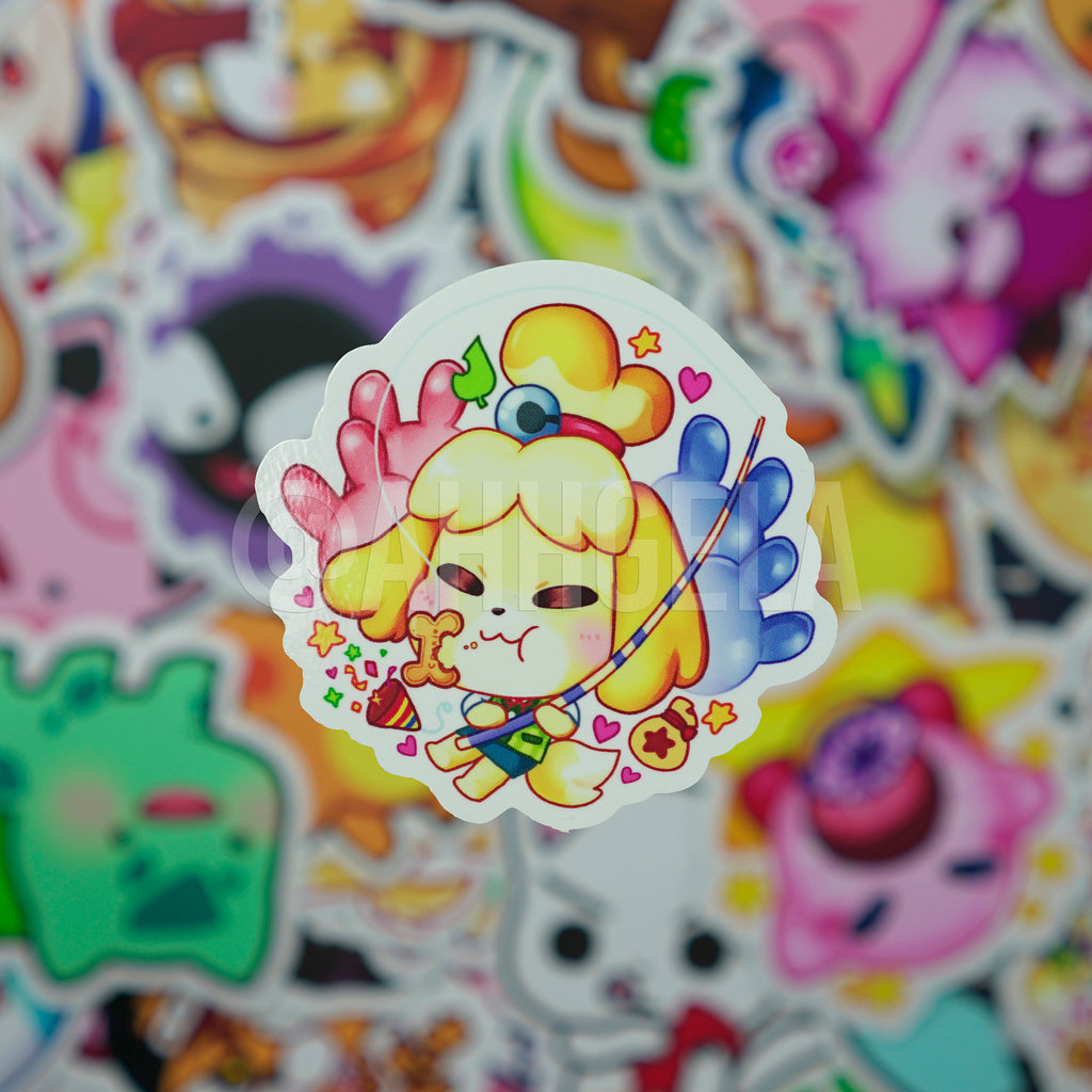 Isabelle Mini Sticker