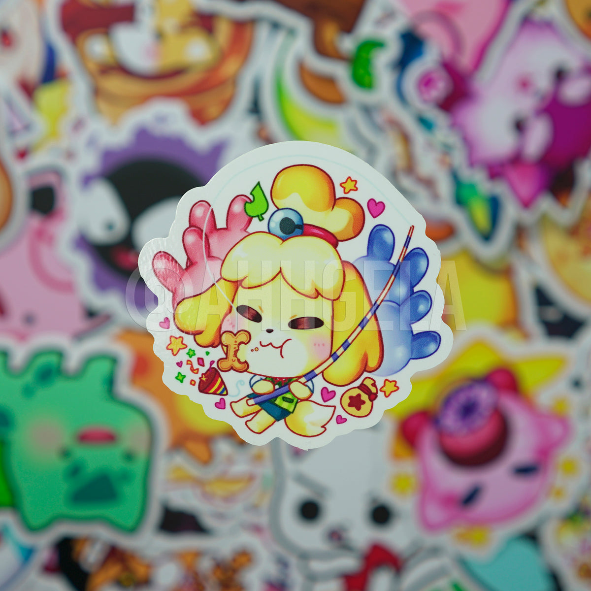 Isabelle Mini Sticker – ahhgela