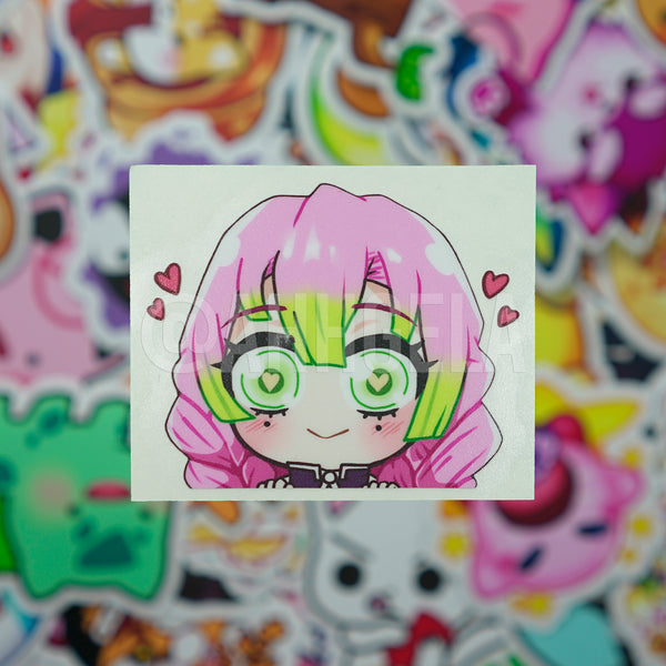 Mitsuri-chan Mini Peeking Sticker