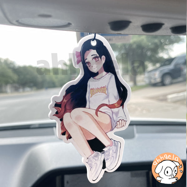 Anime A-BC Car Air Freshener | Two Scents – Two Scents Air Fresheners
