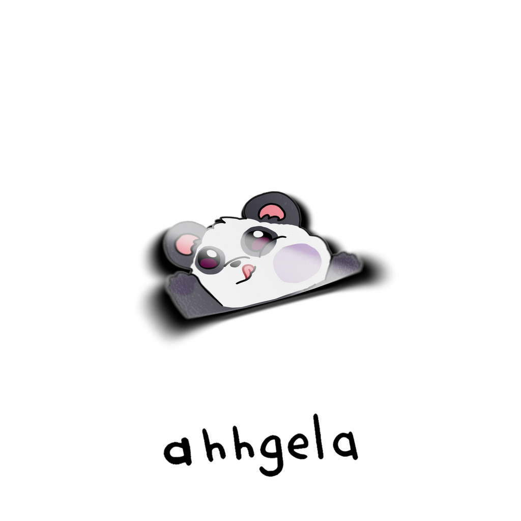 panda car decal cute sticker