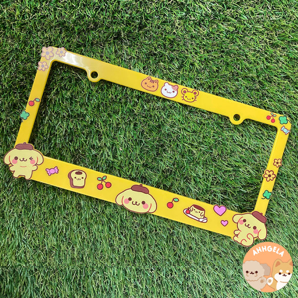 Purin License Plate Frame