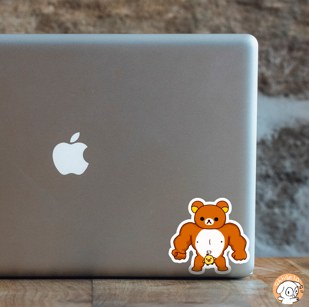 Buff Kuma Bear Mini Sticker