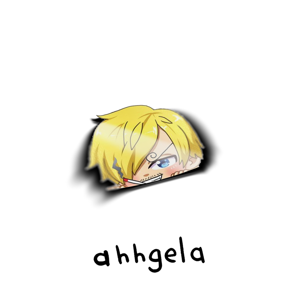 sanji anime sticker car decal