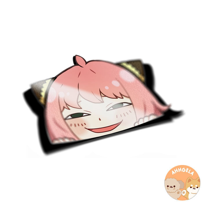 Spy Anime Peeking Stickers